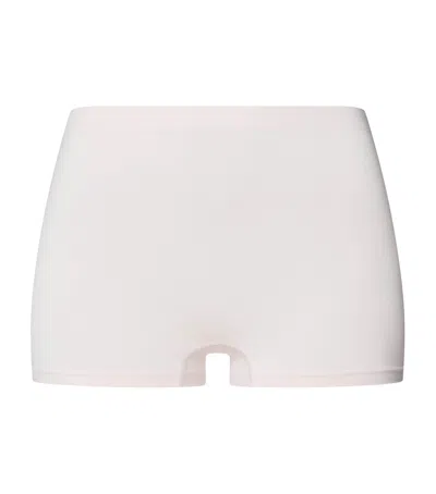 Hanro Touch Feeling Boy Leg Briefs In Pink
