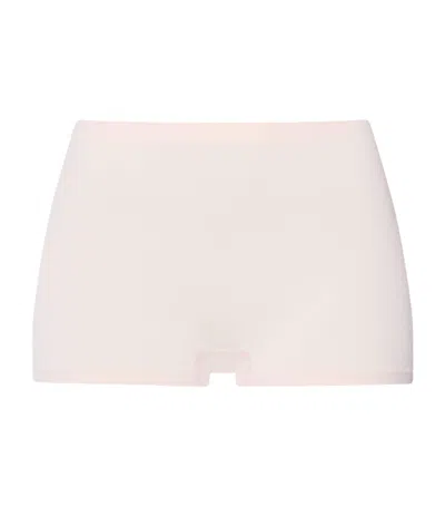 Hanro Touch Feeling Boy Shorts In Neutral