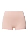 Hanro Touch Feeling Boy Leg Briefs In Pink