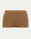 Hanro Womens Touch Feeling Boy Stretch-woven Shorts Mochaccino In Brown