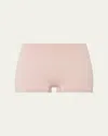 Hanro Touch Feeling Boy Leg Briefs In Peach Whip