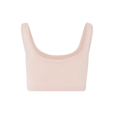 Hanro Touch Feeling Crop Top In Nude