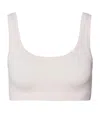 Hanro Touch Feeling Crop Top In Nude