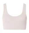 Hanro Touch Feeling Crop Top In Pink