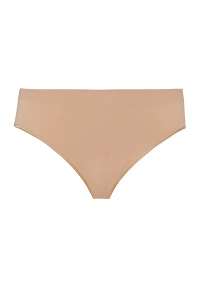 Hanro Touch Feeling High Cut Brief In Brown