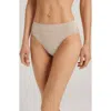 Hanro Touch Feeling High Cut Briefs In Brown