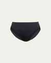 Hanro Touch Feeling High-cut Briefs In Midnight 2