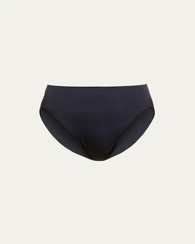 Hanro Touch Feeling High-cut Briefs In Midnight 2