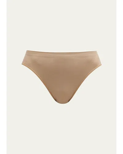 Hanro Touch Feeling High-cut Briefs In Beige