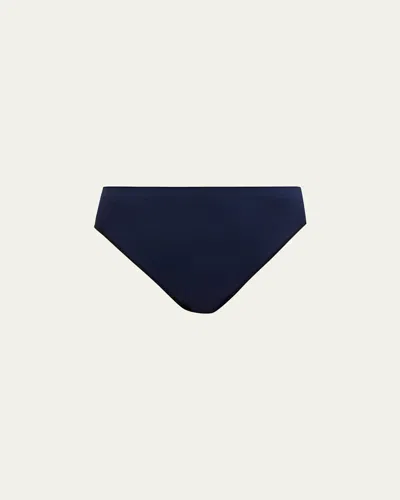 Hanro Touch Feeling High-cut Briefs In Deep Navy
