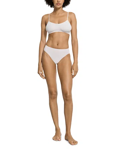 Hanro Touch Feeling High-cut Briefs In Green