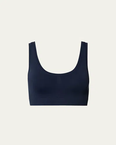 Hanro Touch Feeling Padded Microfiber Bralette In Wood