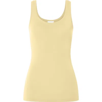 Hanro Touch Feeling Round Neck Tank Top In Neutral