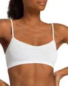 Hanro Touch Feeling Cropped Stretch-jersey Bra In White