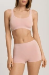 Hanro Touch Feeling Sports Bra In Pink