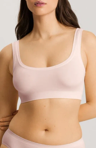 Hanro Touch Feeling Sports Bra In Rose