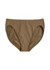 Hanro Touch Feeling Stretch-cotton Briefs In Dark Brown