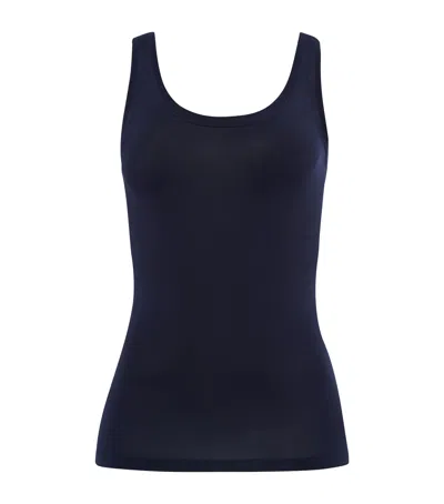 Hanro Touch Feeling Tank Top In Blue