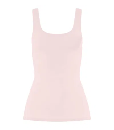 Hanro Touch Feeling Tank Top In Pink