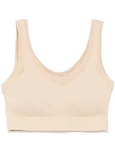Hanro Touchfelling Cropped Top In Neutrals