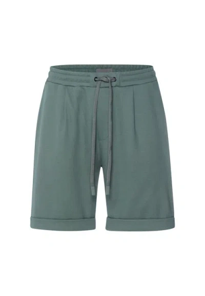 Hanro Travelwear Organic Cotton Shorts In Green