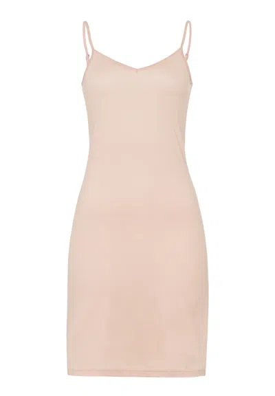 Hanro Ultralight Cotton Bodydress In Brown
