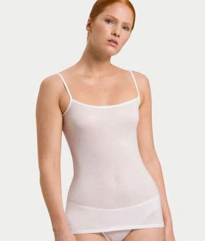 Hanro Ultralight Cotton Cami In White
