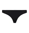 Hanro Cotton Delight Lace-trim High-cut Briefs In Black