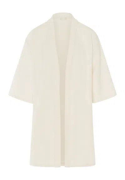 Hanro Urban Casuals Robe In Neutral