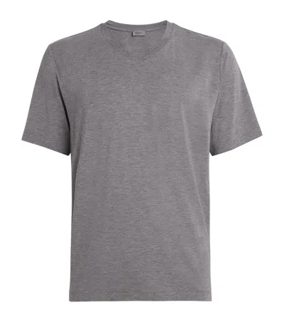 Hanro V-neck Casuals T-shirt In Neutral