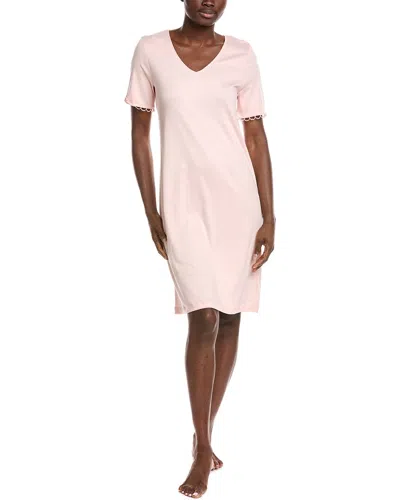 Hanro V-neck Nightgown In White