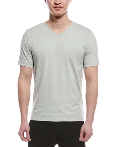 Hanro V-neck T-shirt In Green