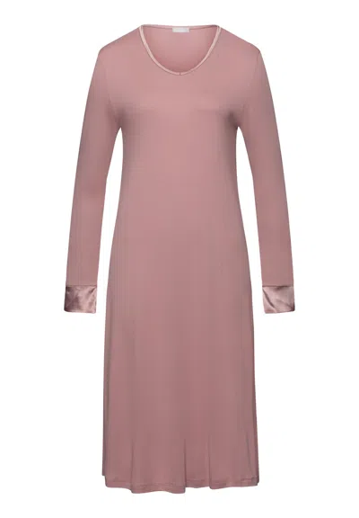 Hanro Virginia Tencel™ And Cotton Nightgown In Pink