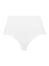 Hanro Women's Cotton Seamless Full Brief In White