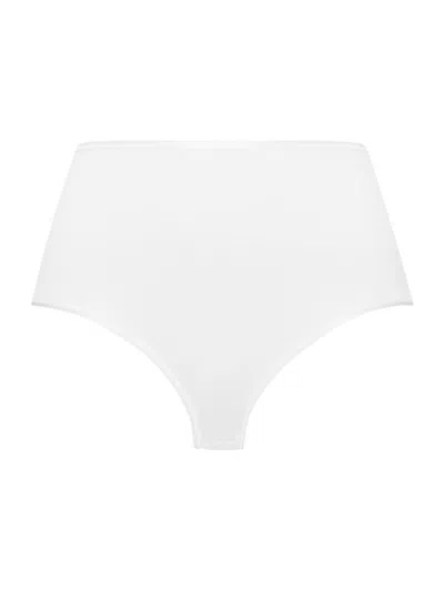 Hanro Women's Cotton Seamless Full Brief In White