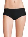 Hanro Invisible Cotton Full Brief In Black