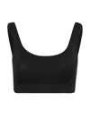 Hanro Women's Touch Feeling Crop Top In Black