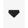 Hanro Womens Black Mid-rise Seamless Stretch-woven Briefs