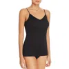 Hanro Womens Black Seamless Cotton Camisole In Black