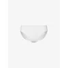 Hanro Invisible Cotton High-cut Brief In White