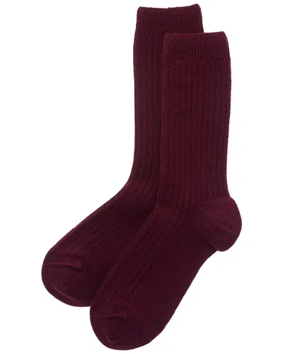 Hanro Wool & Cashmere-blend Socks In Brown