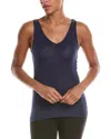 Hanro Wool & Silk-blend Tank In Blue