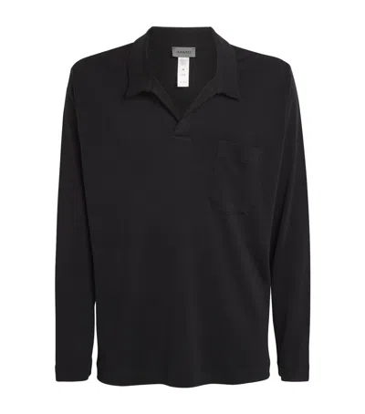 HANRO WOOL-BLEND CHRISTIAN POLO SHIRT