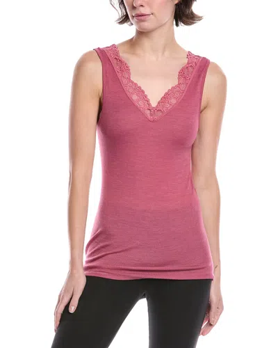 HANRO HANRO WOOLEN LACE WOOL & SILK-BLEND TANK