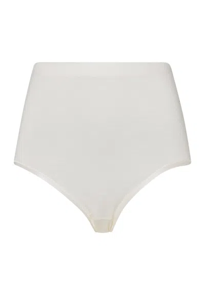 Hanro Woolen Silk W Wool And Silk Full Brief In White