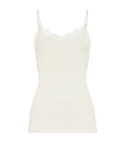 Hanro Wool-silk Cami Top In Neutral