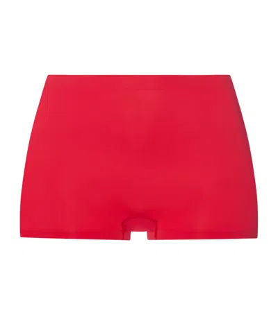 Hanro X Charlotte Adam Shorts In Red