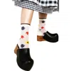 Hansel From Basel Louann Sheer Crew Socks
