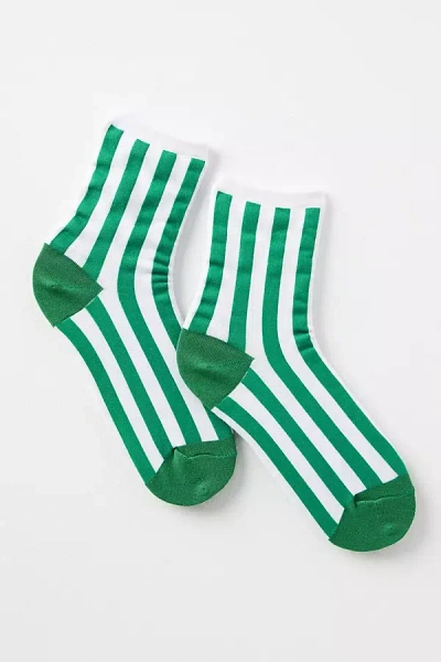 Hansel From Basel Manchester Socks In Green