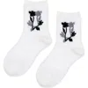 Hansel From Basel Shadowplay Sheer Quarter Socks In White